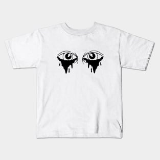 Bleeding Eyes Kids T-Shirt